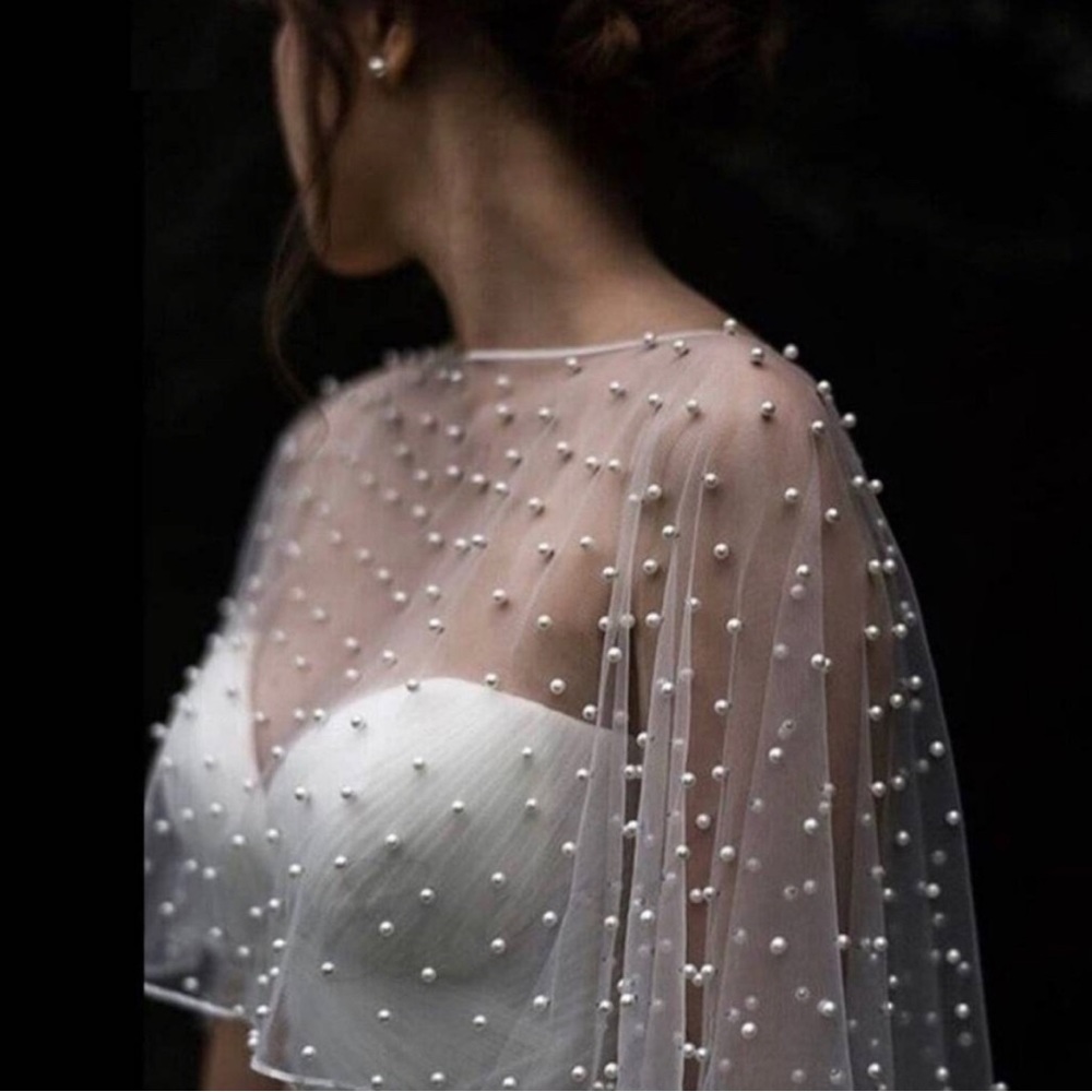 Pearl Wedding Capelet